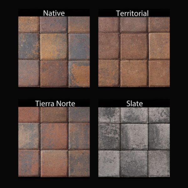 Turf Text Color Chart Townscape Pavers | Arizona Turf Depot